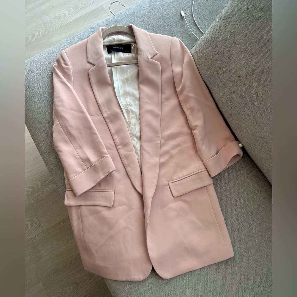 Zara Pink Blazer